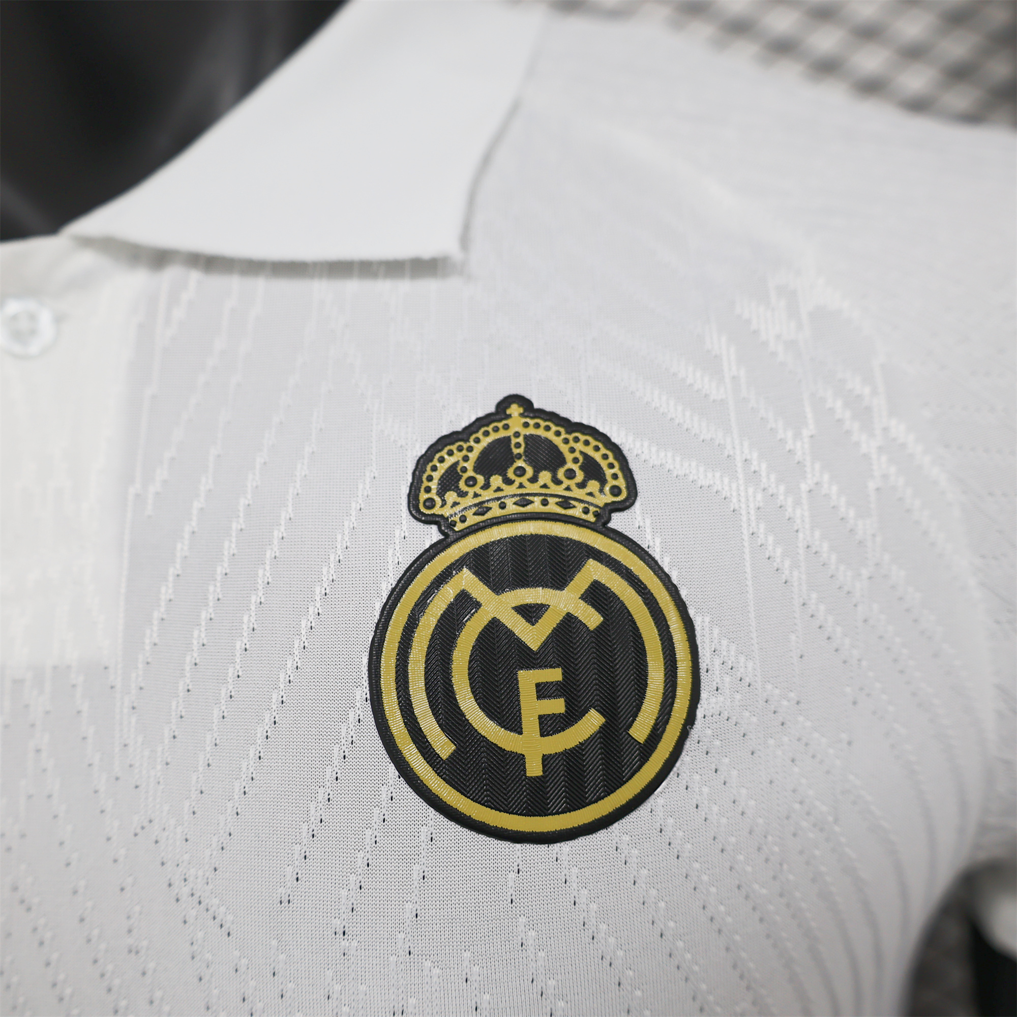 Real Madrid 24-25 White & Black Loong Special Edition Jersey - Player Version - Unitedfutballjersey