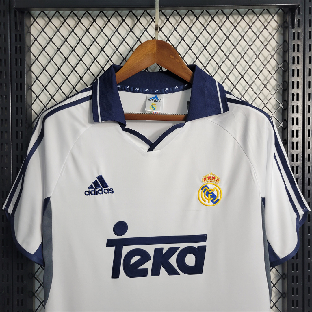 Retro Real Madrid 00-01 Home Stadium Jersey - Unitedfutballjersey