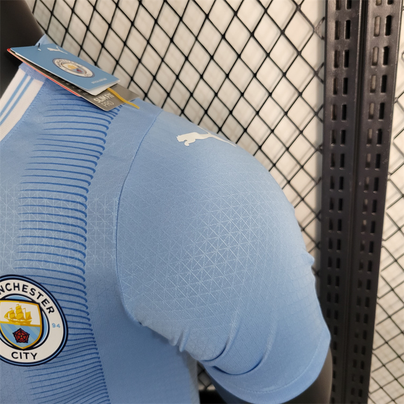 Manchester City 23-24 Home Jersey - Player Version - Unitedfutballjersey
