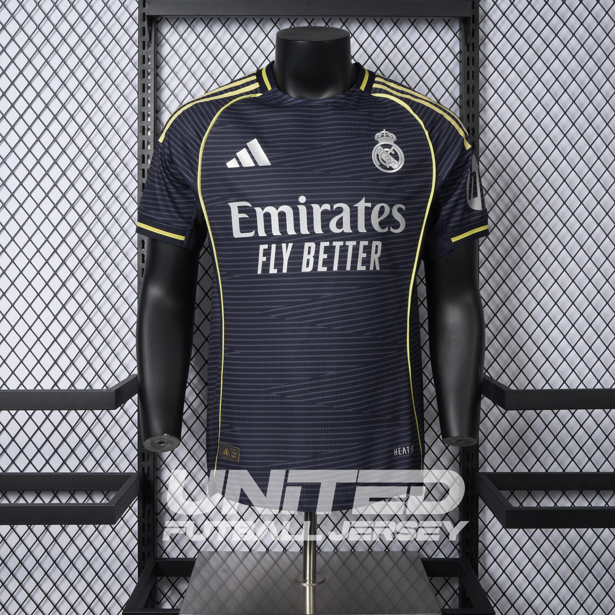 Real Madrid 25-26 Away Jersey (Informal-release Version) - Player Version - Unitedfutballjersey