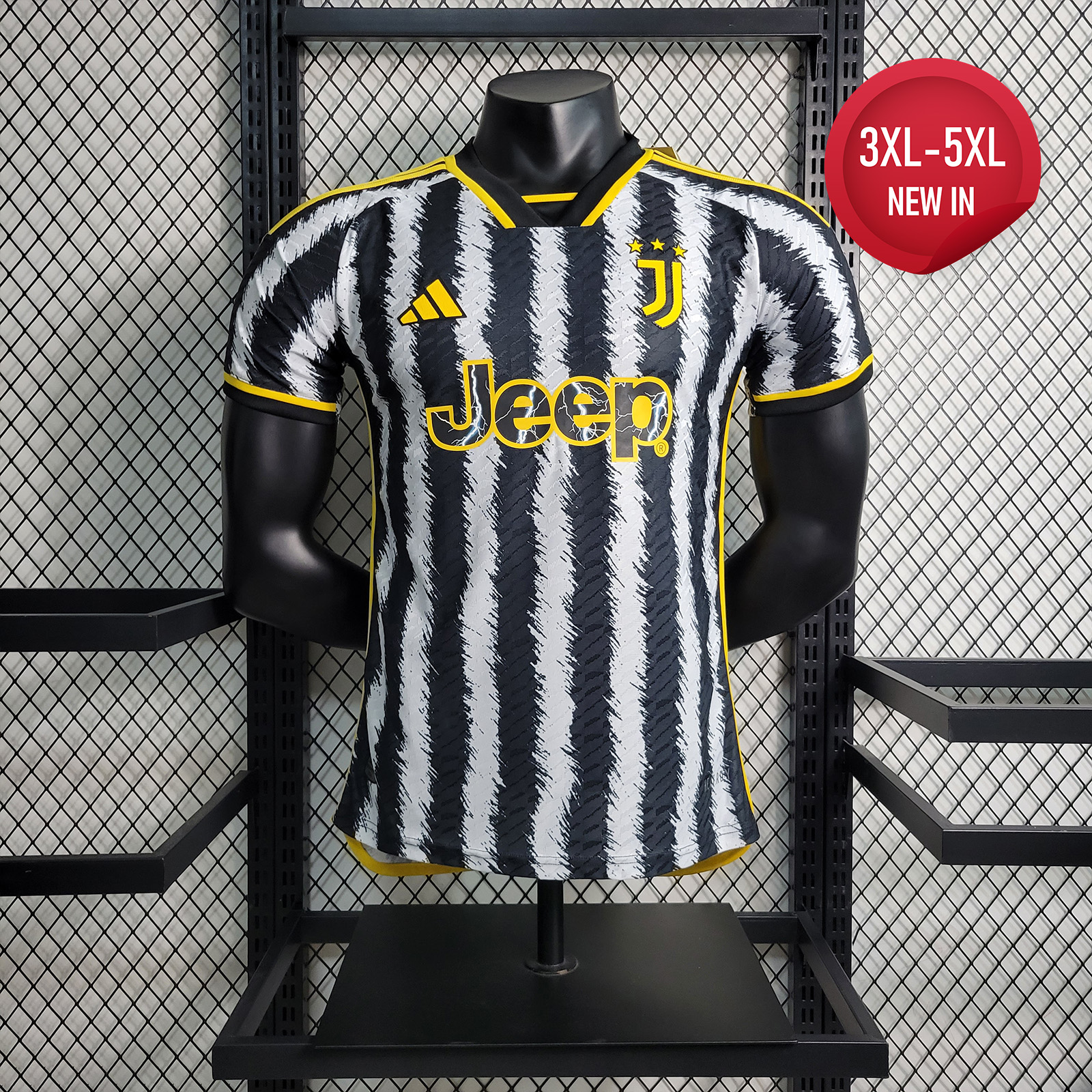 23/24 Juventus Home Jersey - Player Version - Unitedfutballjersey