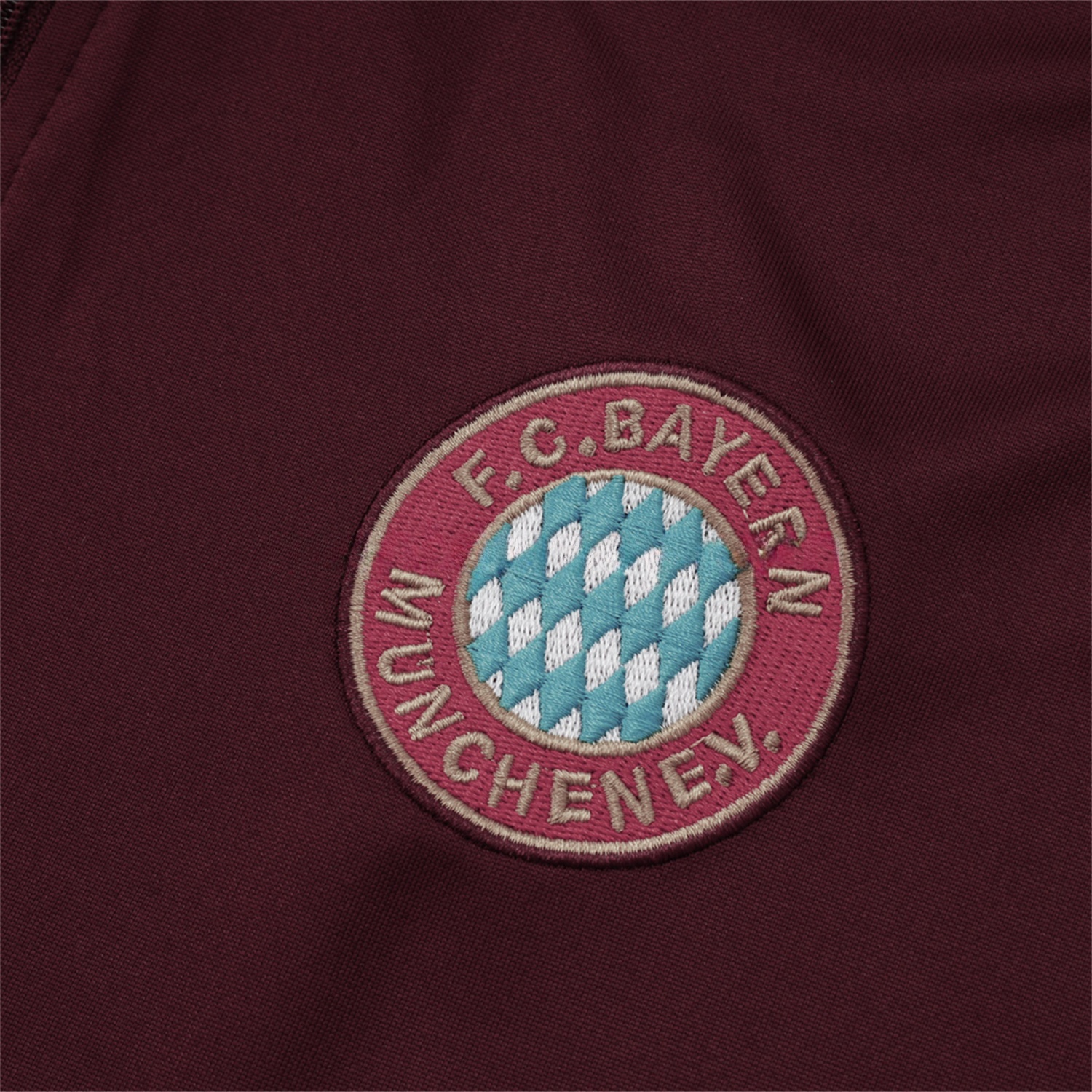 Bayern Munich 25-26 Throwback Trefoil Long Sleeves Training Set - Deep Red - Unitedfutballjersey