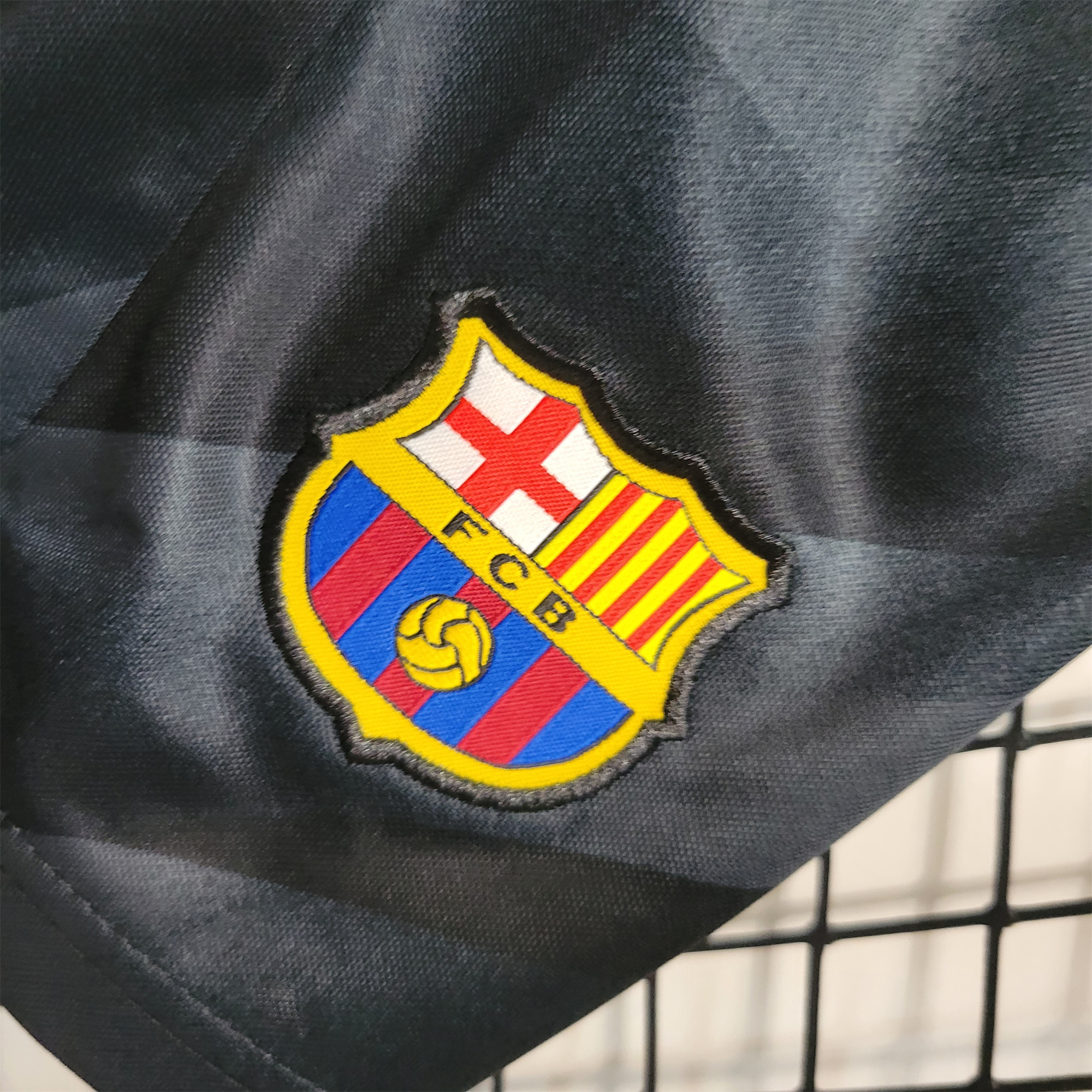 B.A.R.S.A 23-24 Black Goalkeeper Kids Kit - Unitedfutballjersey