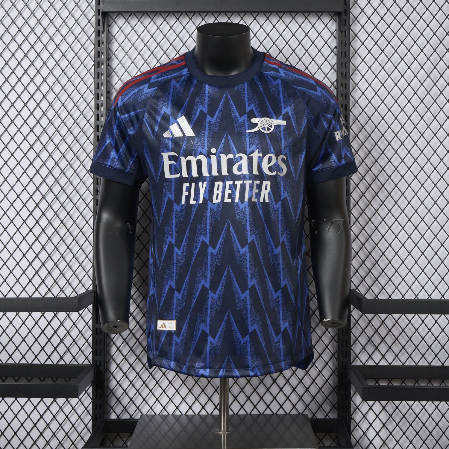Arsenal 25-26 Away Blue Jersey - Player Version - Unitedfutballjersey