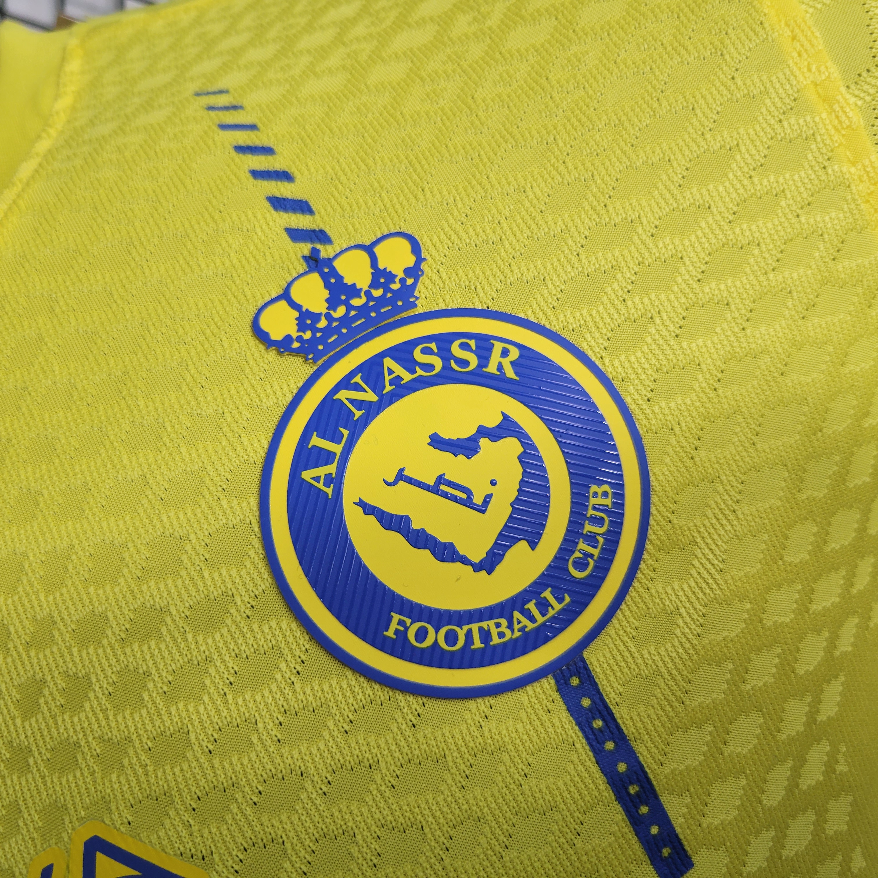 Al Nassr Riyadh Victory 23-24 Home Jersey - Player Version - Unitedfutballjersey