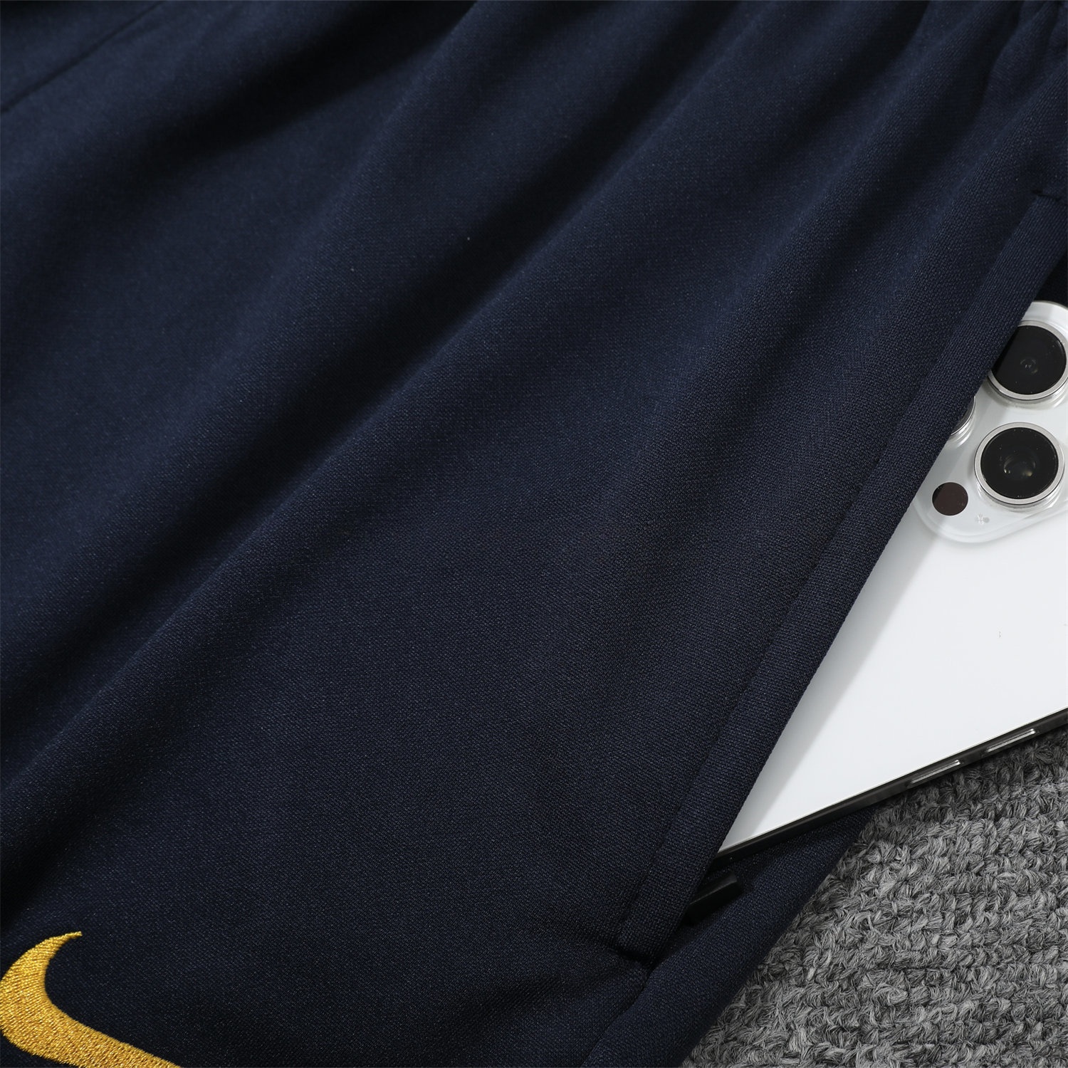 Inter Milan 25-26 POLO Short-Sleeve Training Set - Black Top and Pants - Unitedfutballjersey