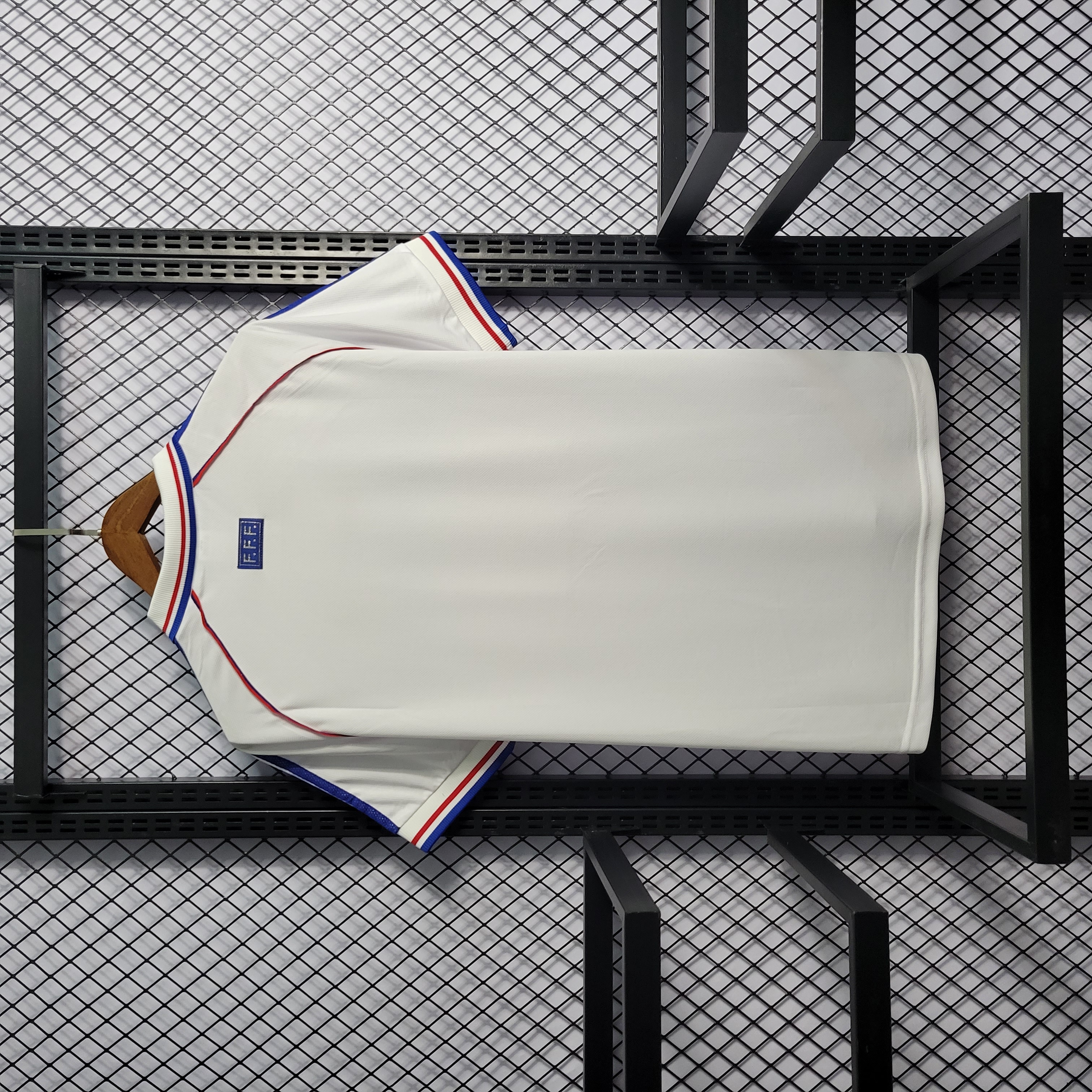 Retro France 1998 Away Stadium Jersey - Unitedfutballjersey
