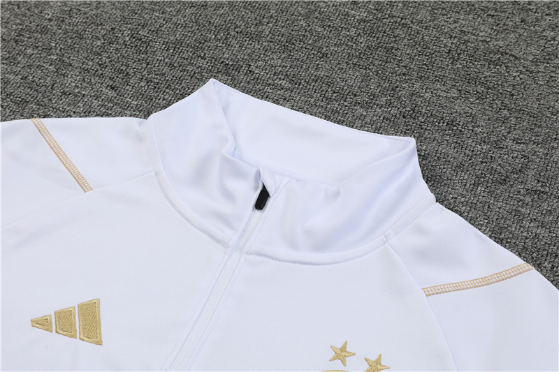 Algeria 23-24 Long Sleeve Training Set -White - Unitedfutballjersey