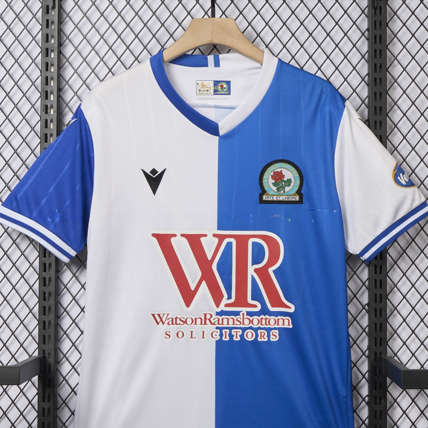 Blackburn Rovers 25-26 Home 150th Anniversary Jersey - Fans Version - Unitedfutballjersey