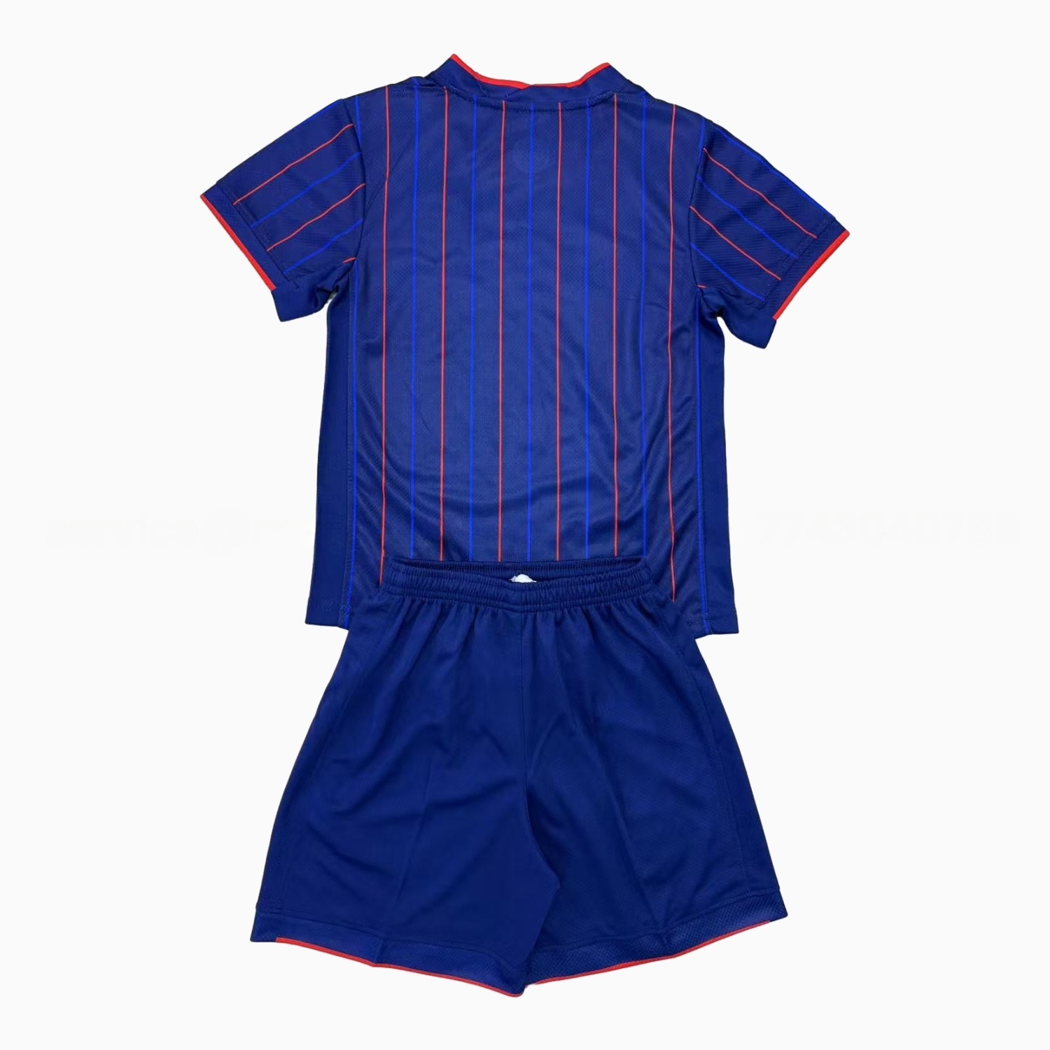 United States USA 25-26 Away Deep Blue Kids Kit - Unitedfutballjersey