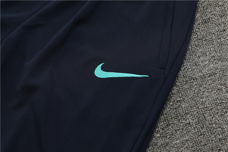 B.A.R.S.A 23-24 Kids Long Sleeve Training Set Royal Blue - Unitedfutballjersey