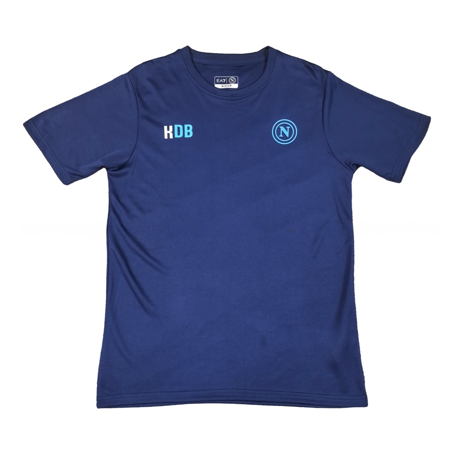 Napoli 25-26 KDB Special Commemorative Blue T-Shirt - Unitedfutballjersey