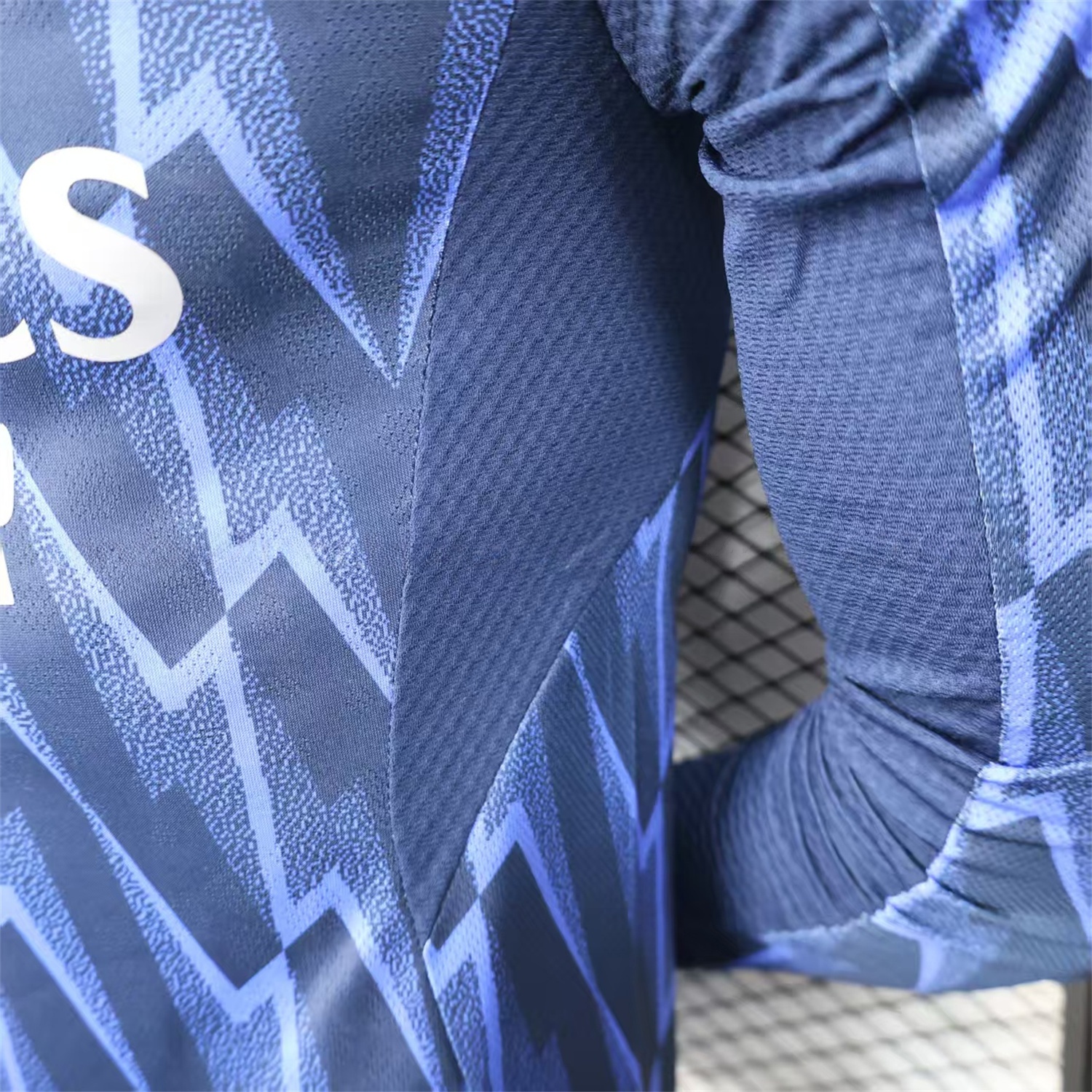 Arsenal 25-26 Away Long Blue Jersey - Player Version - Unitedfutballjersey