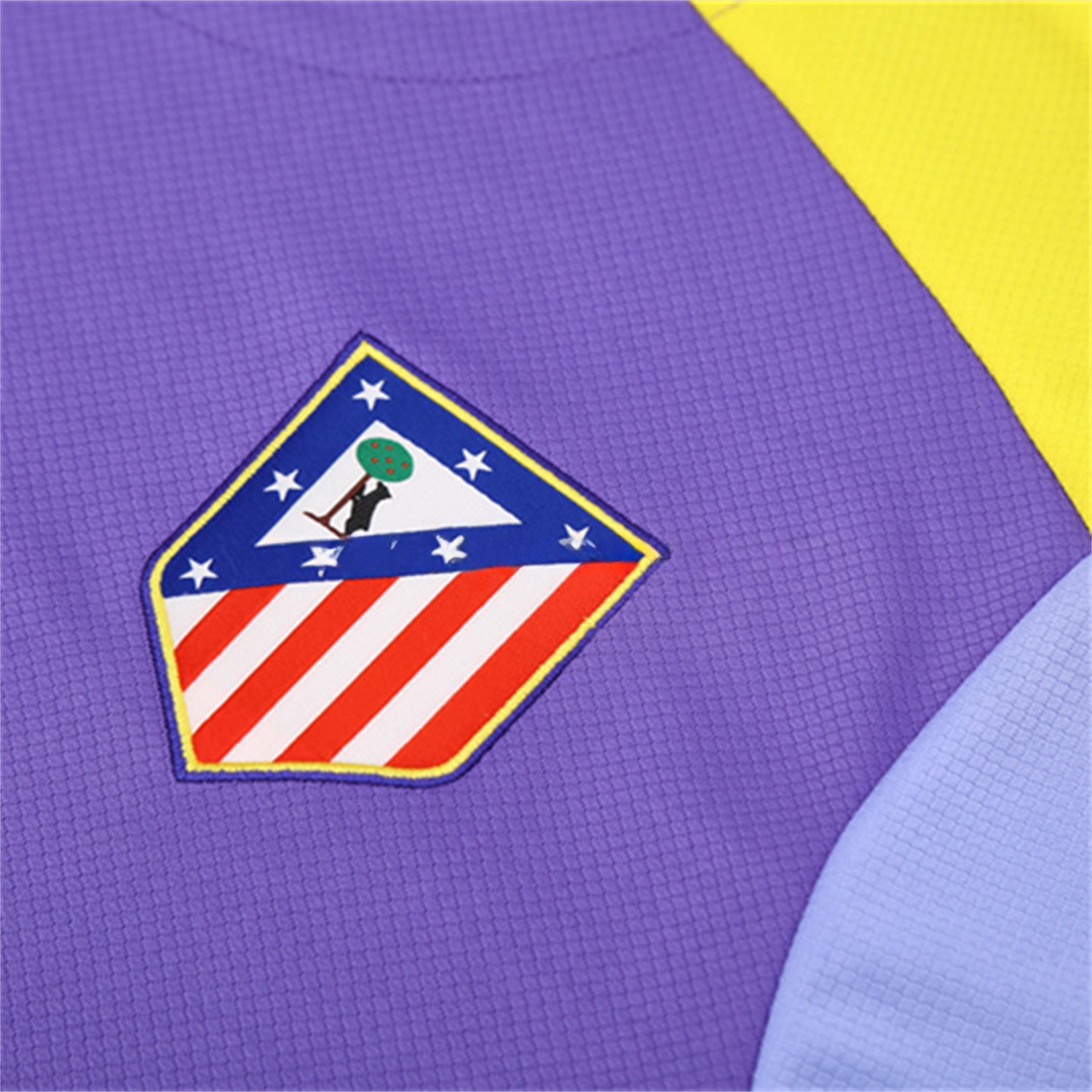 Atletico Madrid 25-26 Kids Short-Sleeve Training Set - Purple Top & Royal Blue shorts - Unitedfutballjersey
