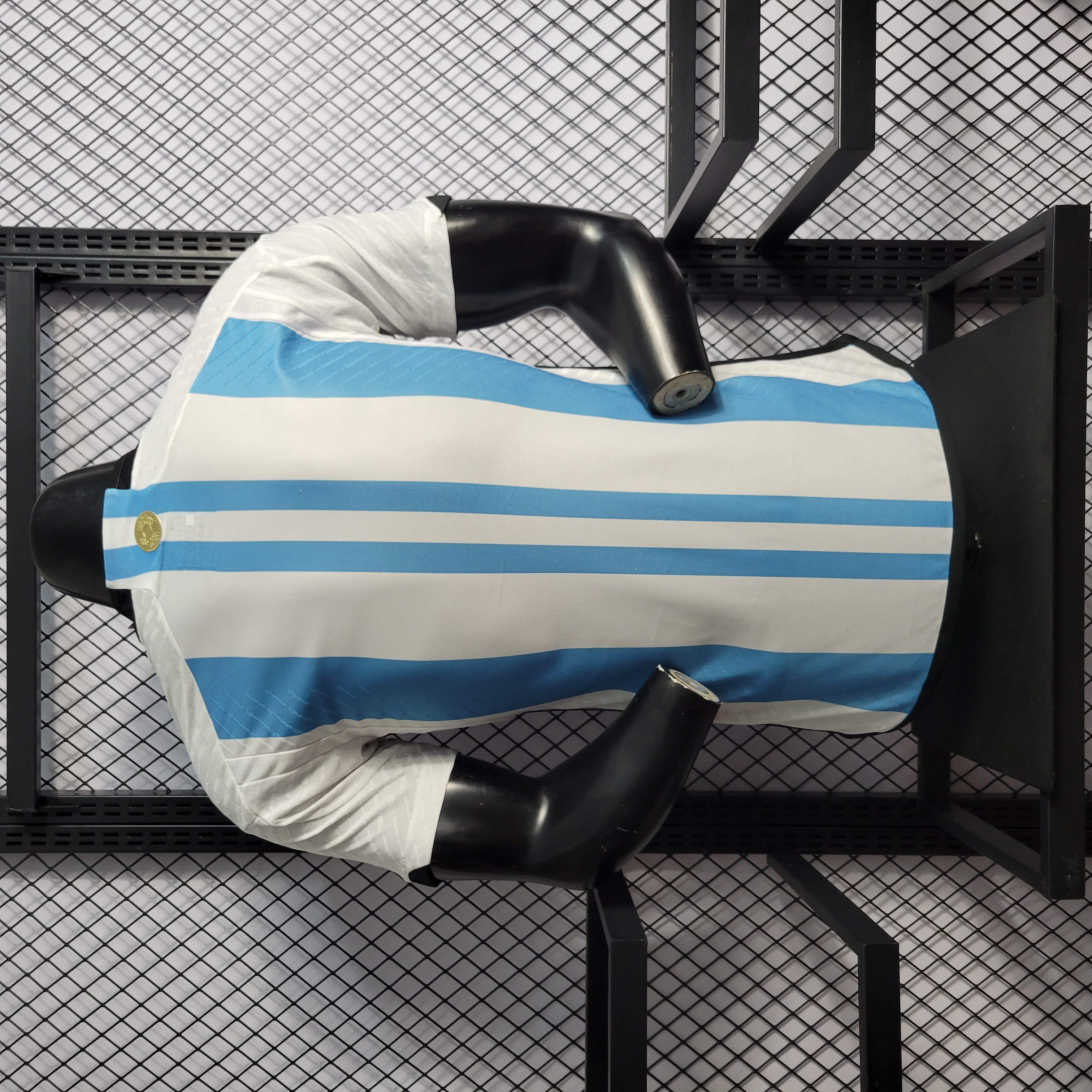 Argentina 3 Stars 22-23 Home Stadium Jersey - Player Version ( with 2022 World Champions Patch ) - Unitedfutballjersey