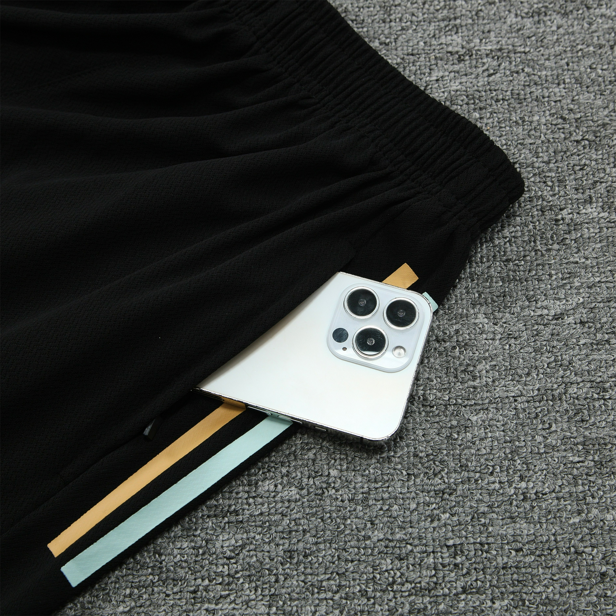 Real Madrid 23-24 Short-Sleeve Training Set - Black - Unitedfutballjersey