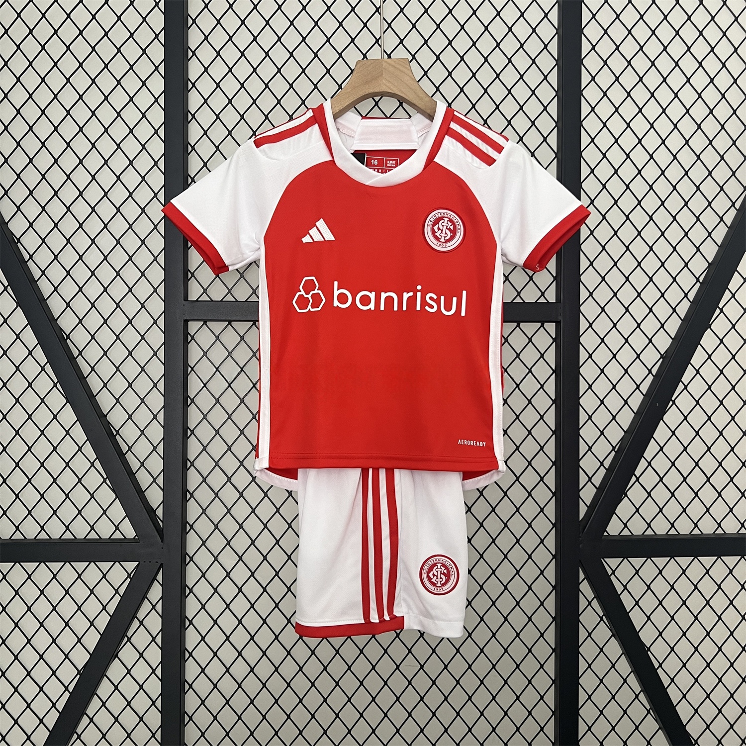SC Internacional 24-25 Home Kids Kit - Unitedfutballjersey