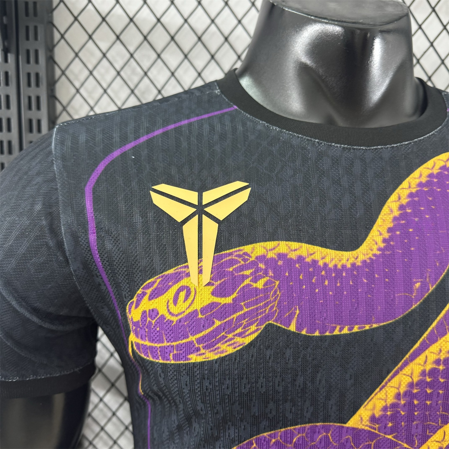 Barcelona 25-26 Purple Mamba Snake Black Special Jersey - Player Version - Unitedfutballjersey