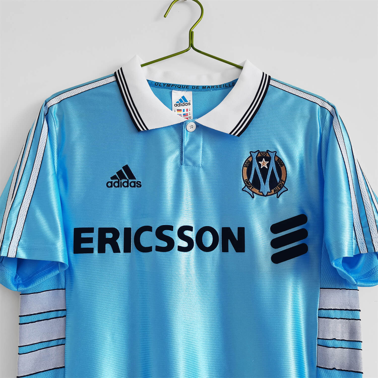 Retro Marseille 1998-99 Away Jersey - Unitedfutballjersey