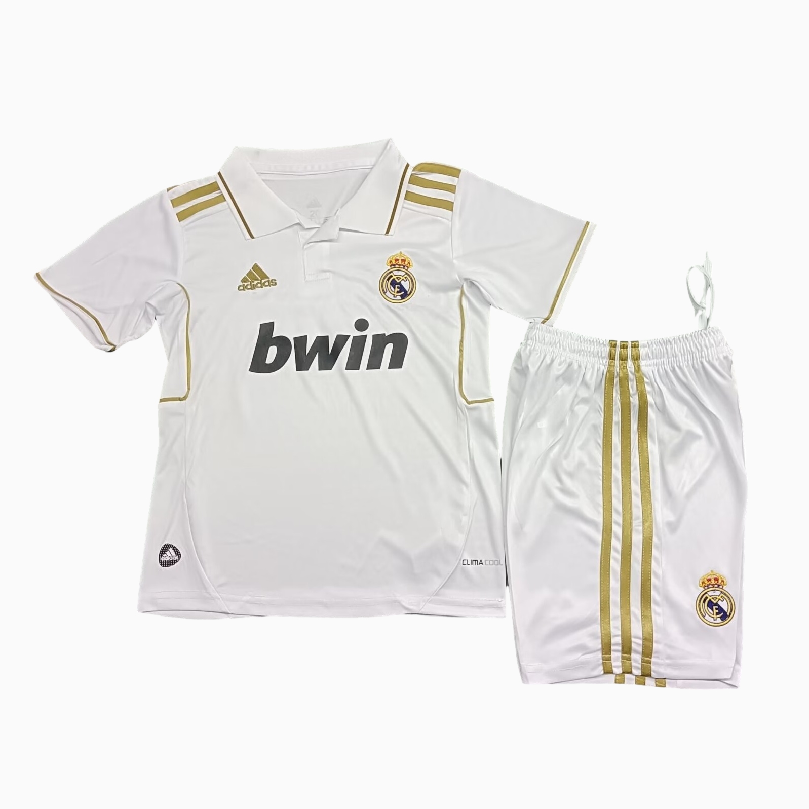 Retro Real Madrid 11-12 Home Stadium Kids Kit - Unitedfutballjersey