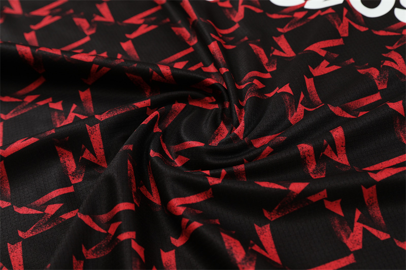 Manchester United 24-25 Short-Sleeve Training Set - Red - Unitedfutballjersey