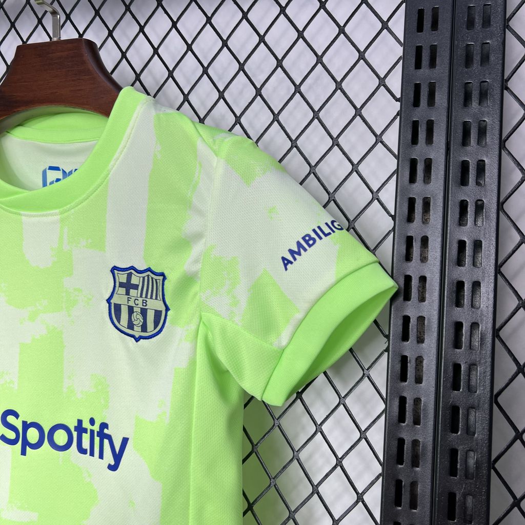 Barcelona 24-25 Third Kids Kit - Unitedfutballjersey