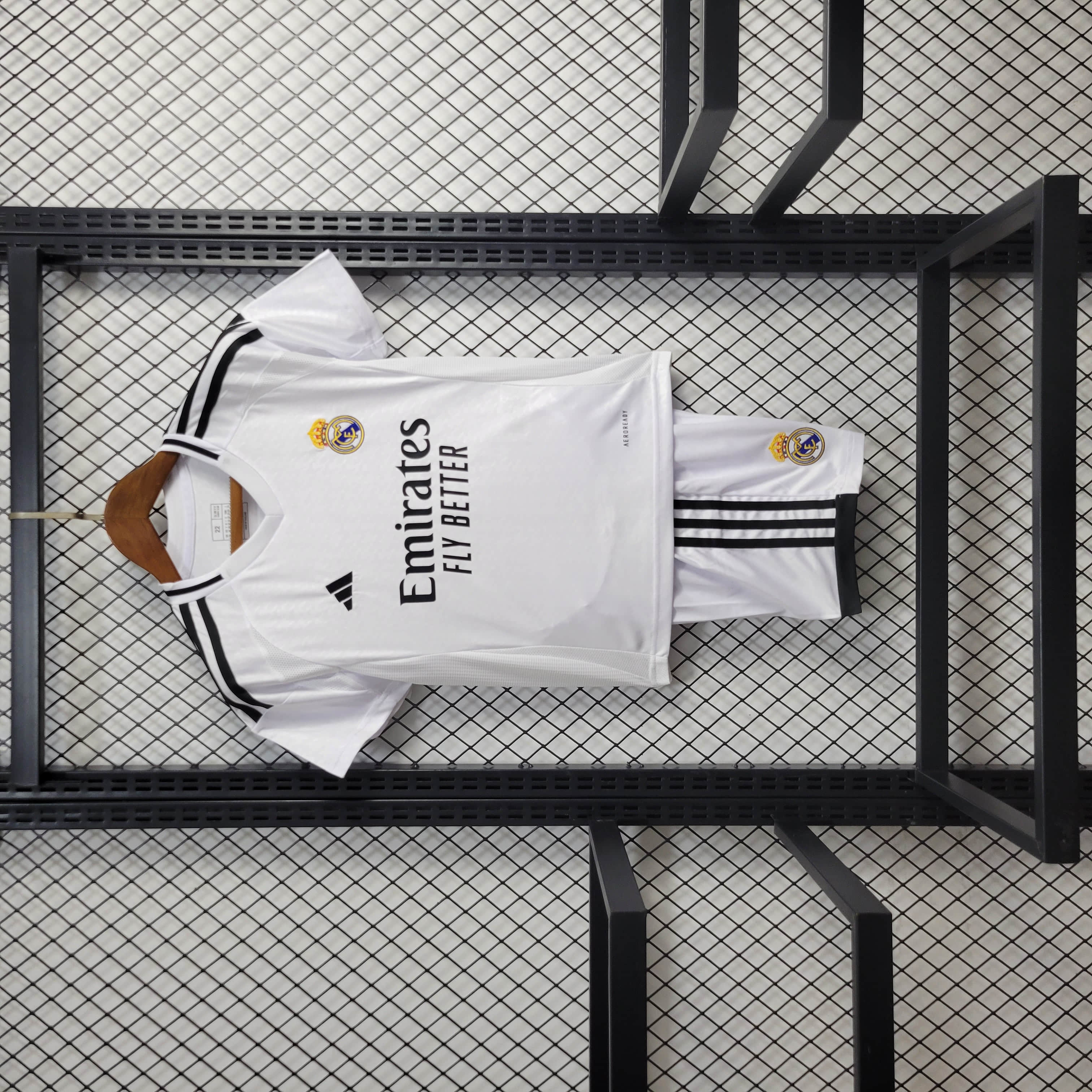 Real Madrid 24-25 Home Stadium Kids Kit - Unitedfutballjersey