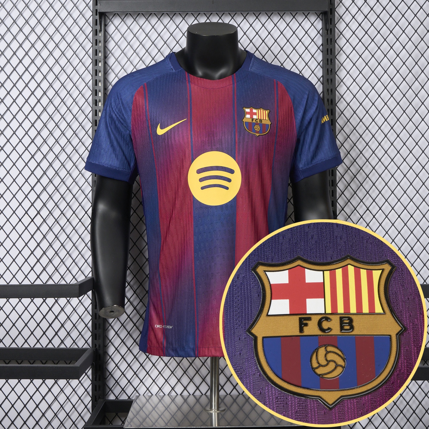 Barcelona 25-26 Home Jersey - Player Version - Unitedfutballjersey