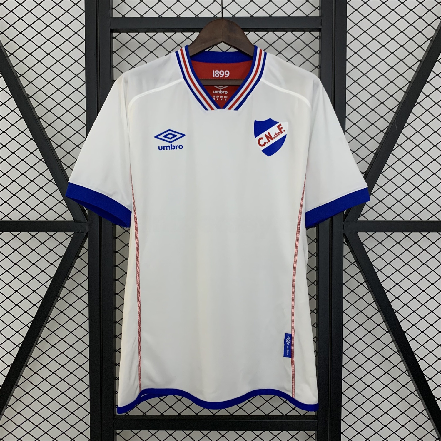 Uruguay Nacional Club Nacional de Football 25-26 White Training Jersey - Fans Version - Unitedfutballjersey
