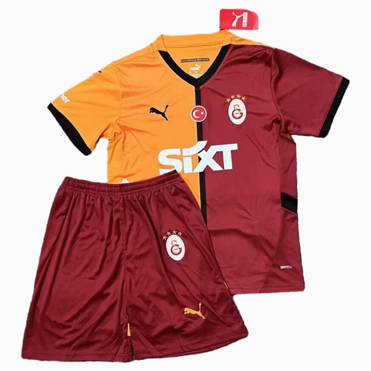 Galatasaray 24-25 Home Kids Kit - Unitedfutballjersey