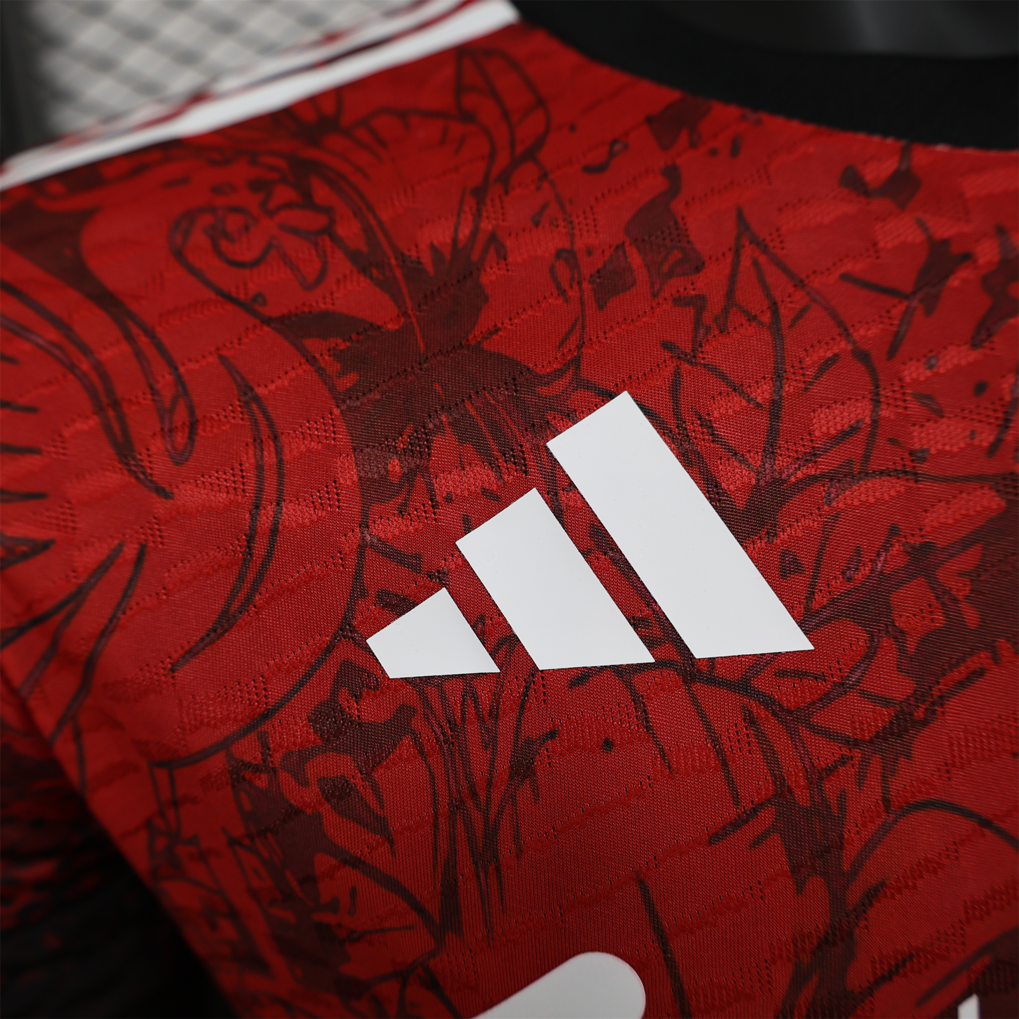 Liver.pool 24-25 Red Black Liver Bird Jersey - Player Version - Unitedfutballjersey