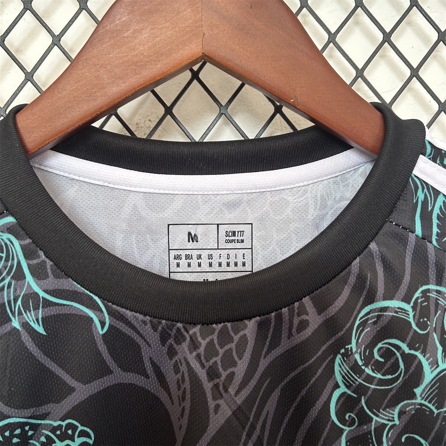 Real Madrid 25-26 Blue Dragon Black Jersey - Fans Version - Unitedfutballjersey