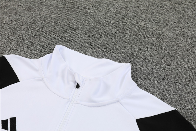 Juventus 23-24 Long Sleeve Training Set -Black and White - Unitedfutballjersey