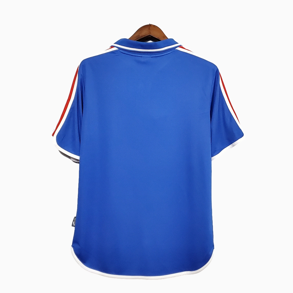 Retro France 2000 Home Stadium Jersey - Unitedfutballjersey