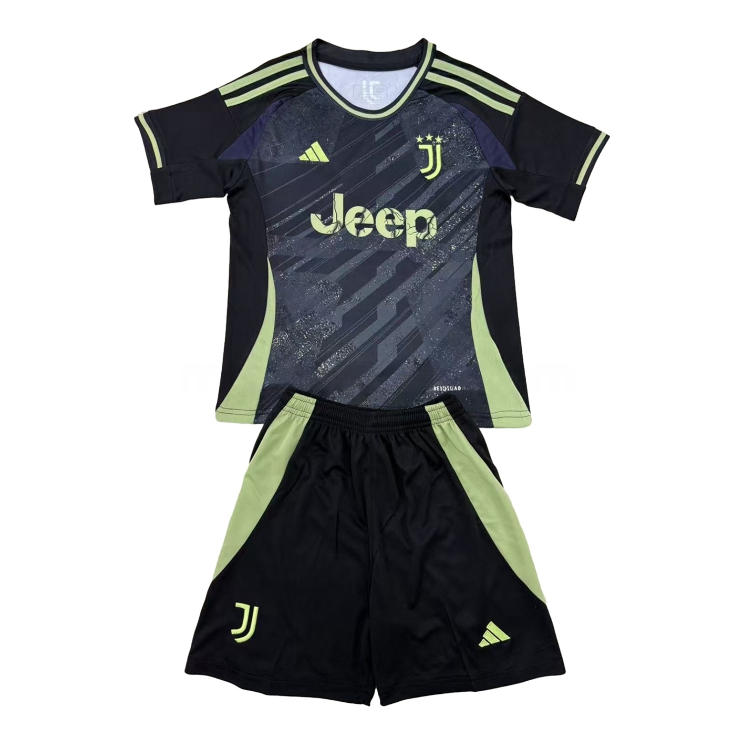 Juventus 24-25 Black Special Edition Kids Kit - Unitedfutballjersey