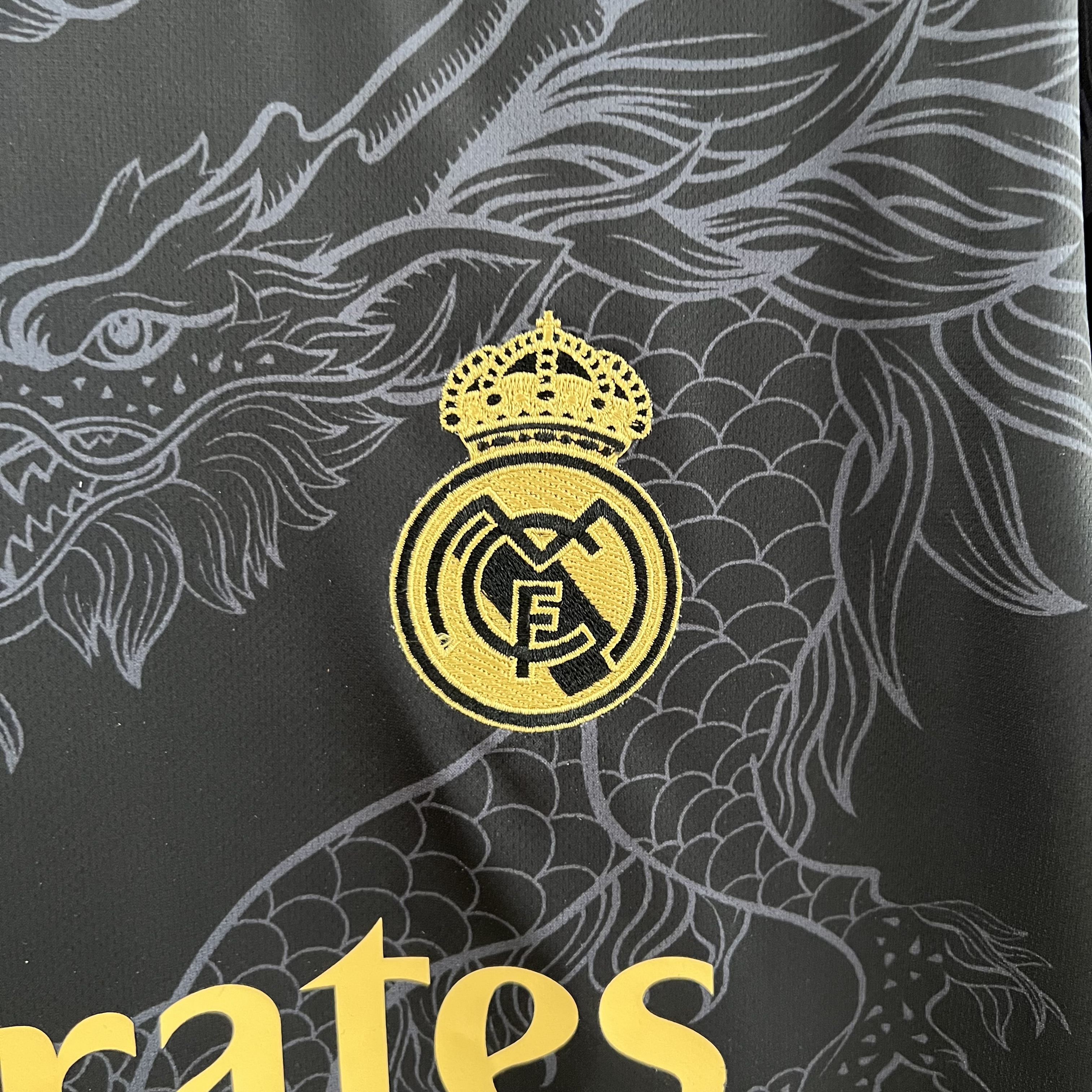 Real Madrid 23-24 Black Dragon Special Edition Jersey - Fans Version - Unitedfutballjersey