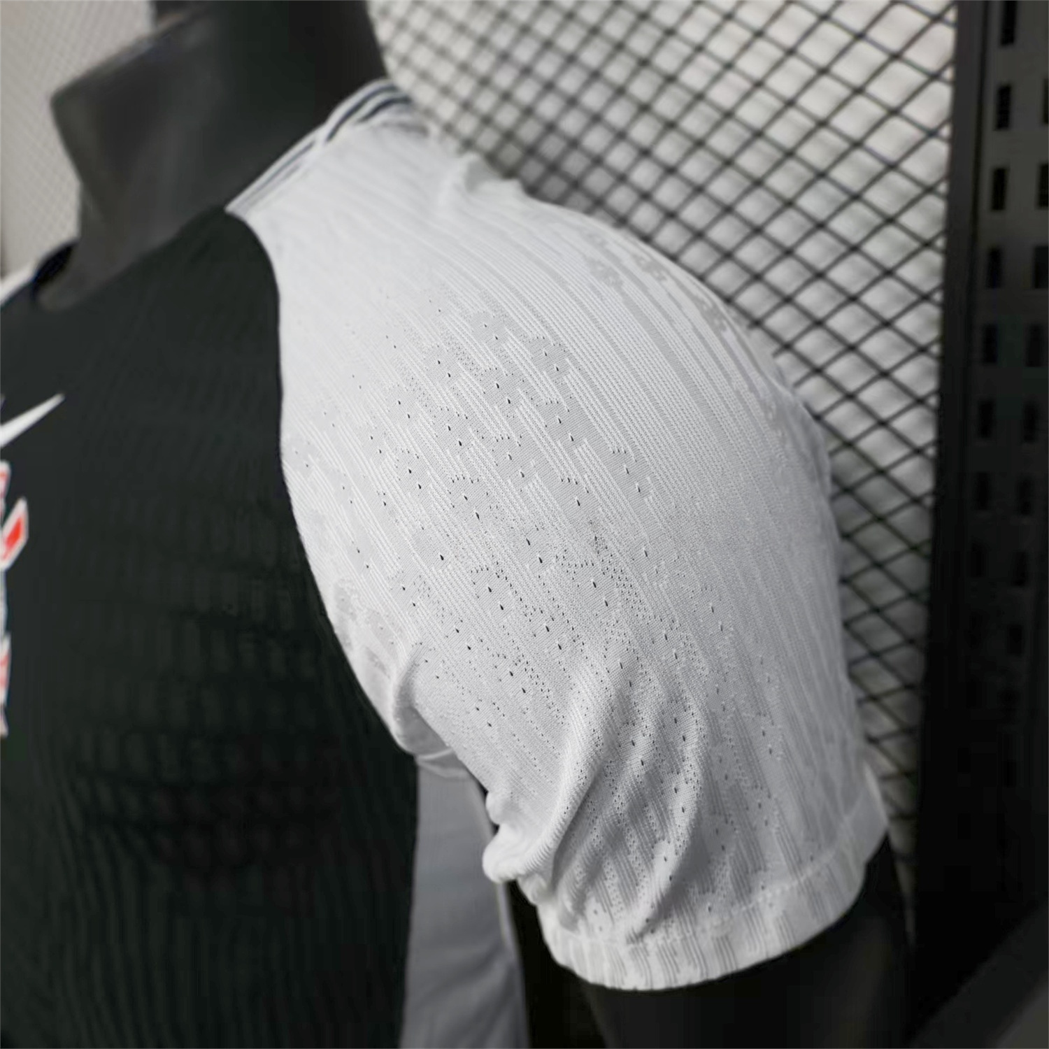 Corinthians 25-26 Black Away Jersey - Player Version - Unitedfutballjersey