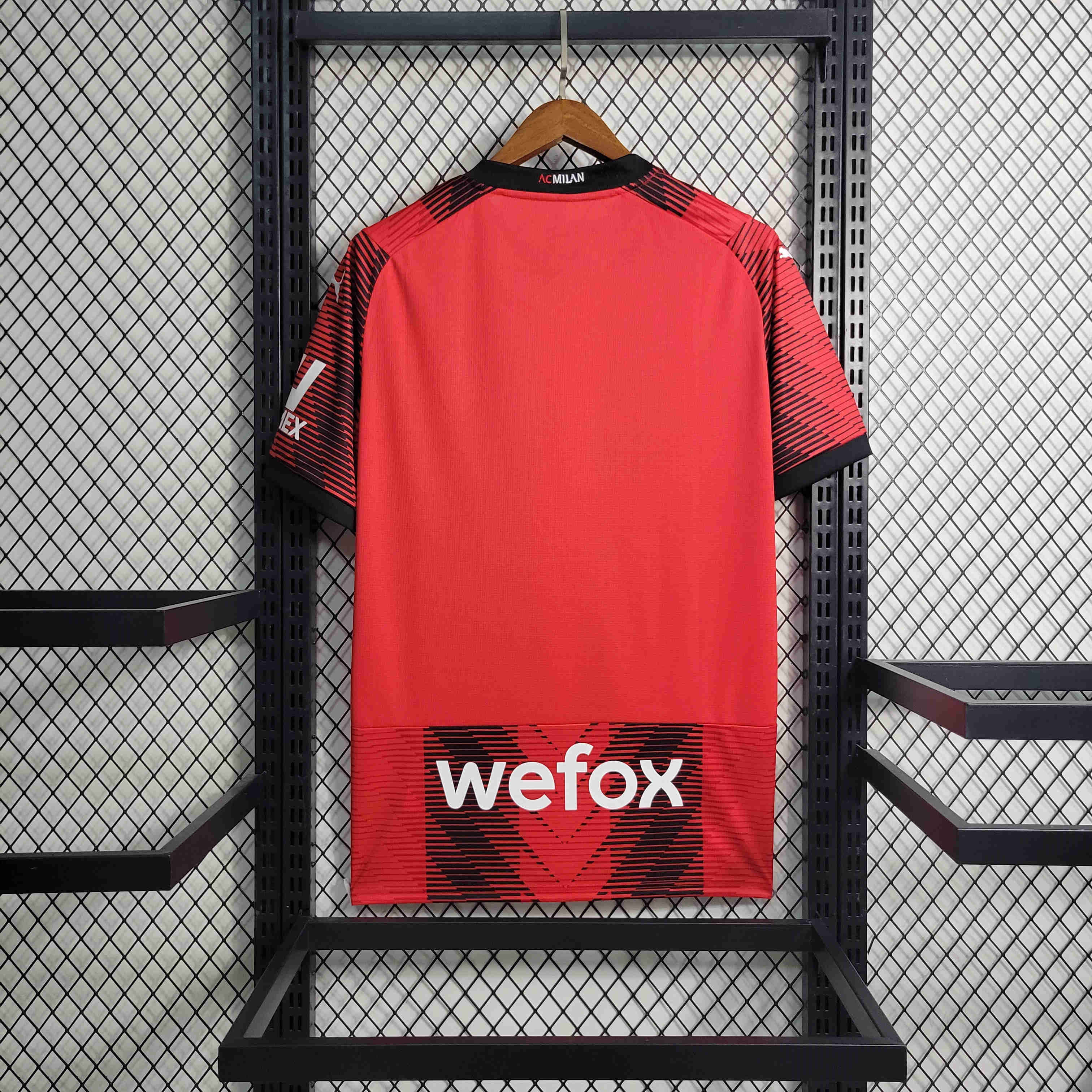 23/24 AC Milan Home Jersey - Fans Version - Unitedfutballjersey