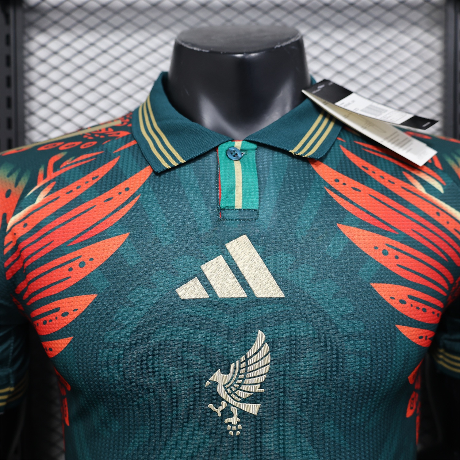 Mexico 2025 Red Eagle Special Edition Green Jersey - Player Version - Unitedfutballjersey