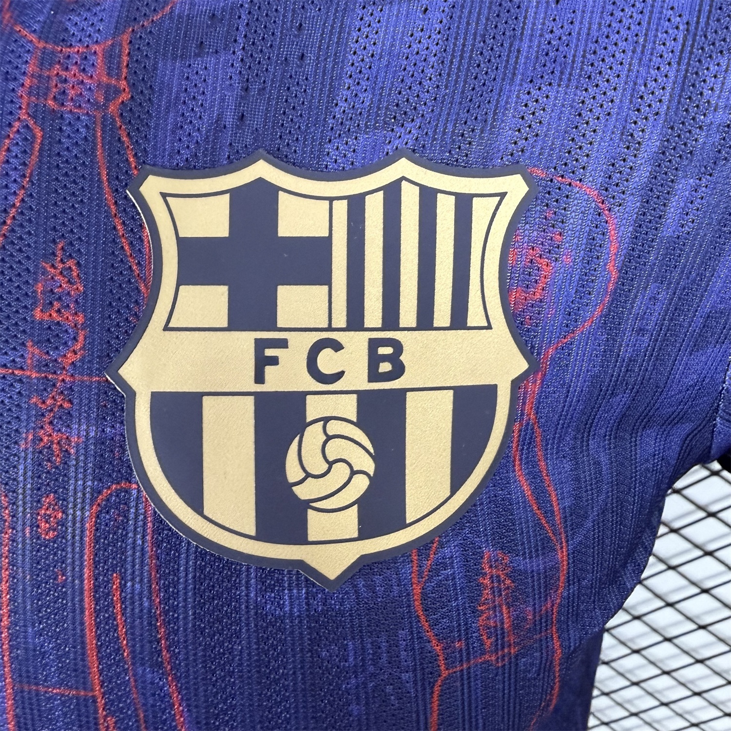 Barcelona 25-26 Sagrada Família Blue Special Edition Jersey - Player Version - Unitedfutballjersey