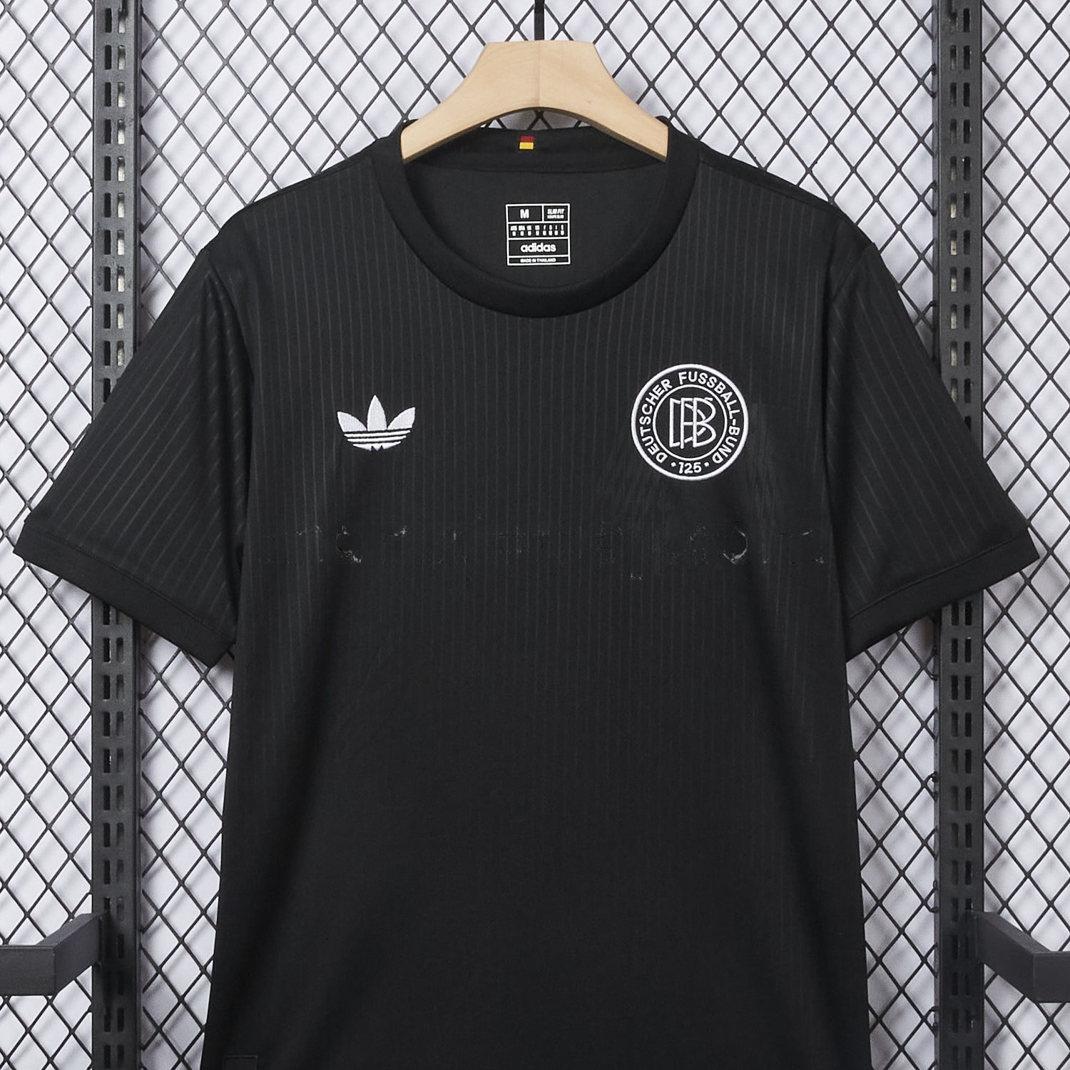 Germany 2025 Black 125-Year Anniversary Commemorative Edition Jersey - Fans Version - Unitedfutballjersey