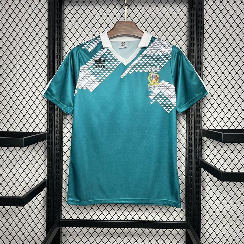 Retro Mexico 1990 Home Stadium Jersey - Unitedfutballjersey