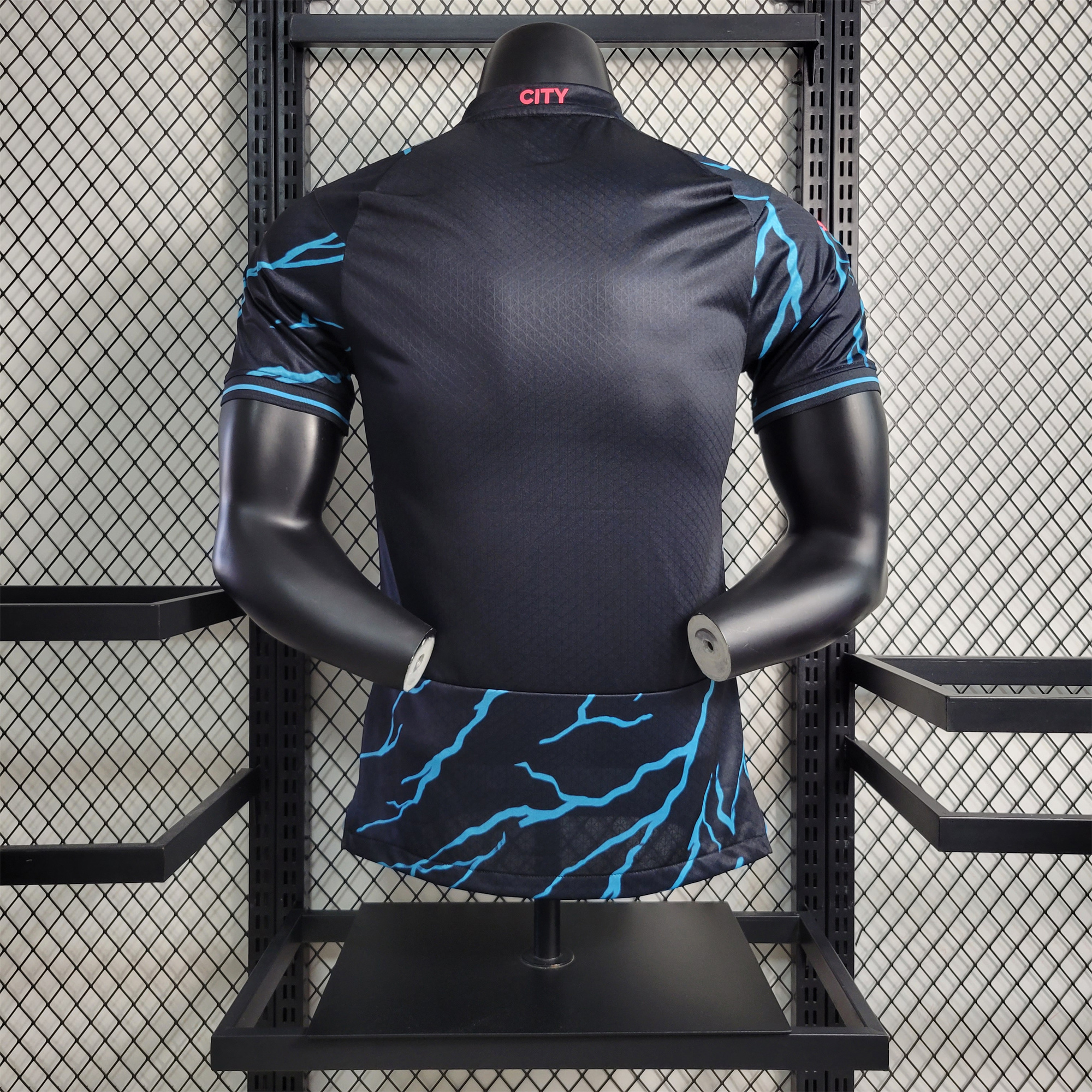 Manchester City 23-24 Third Jersey - Player Version - Unitedfutballjersey