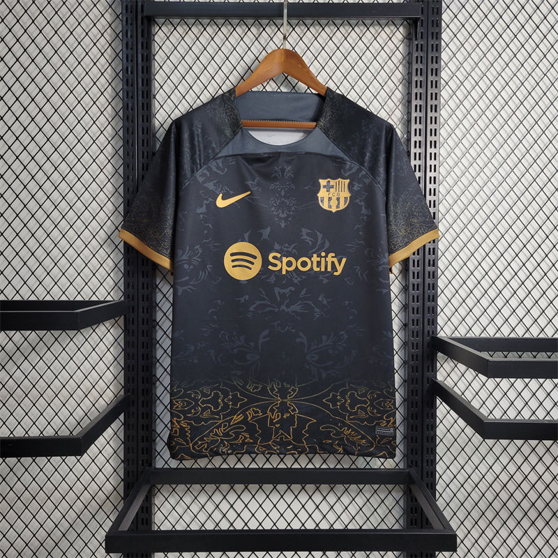 23-24 B.A.R.S.A Black Special Edition Jersey- Fans Version - Unitedfutballjersey