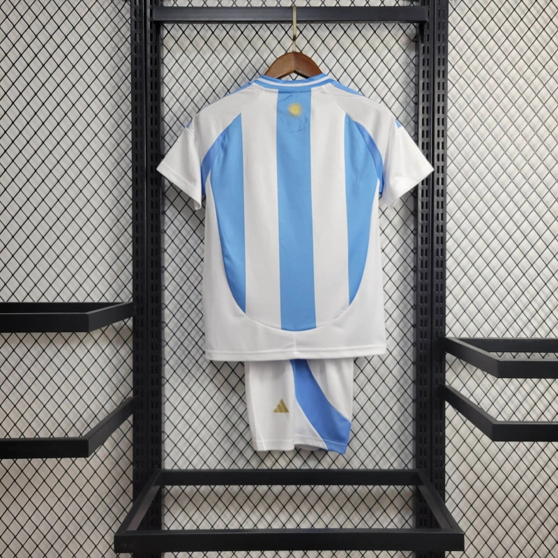 Argentina 2024 Home Stadium Kids Kit - Unitedfutballjersey