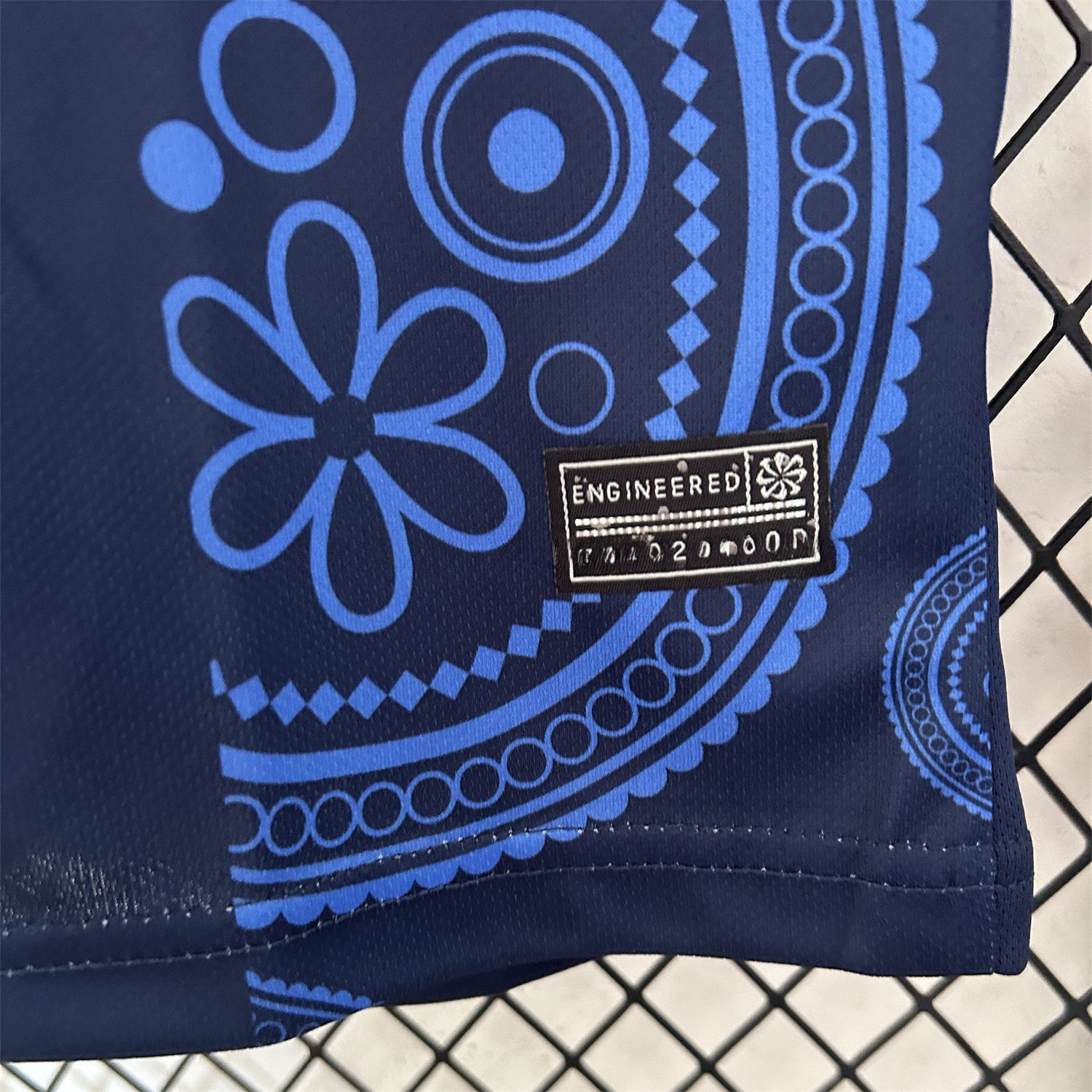 B.A.R.S.A 25-26 Paisley Patterns Blue Special Edition Jersey - Fans Version - Unitedfutballjersey