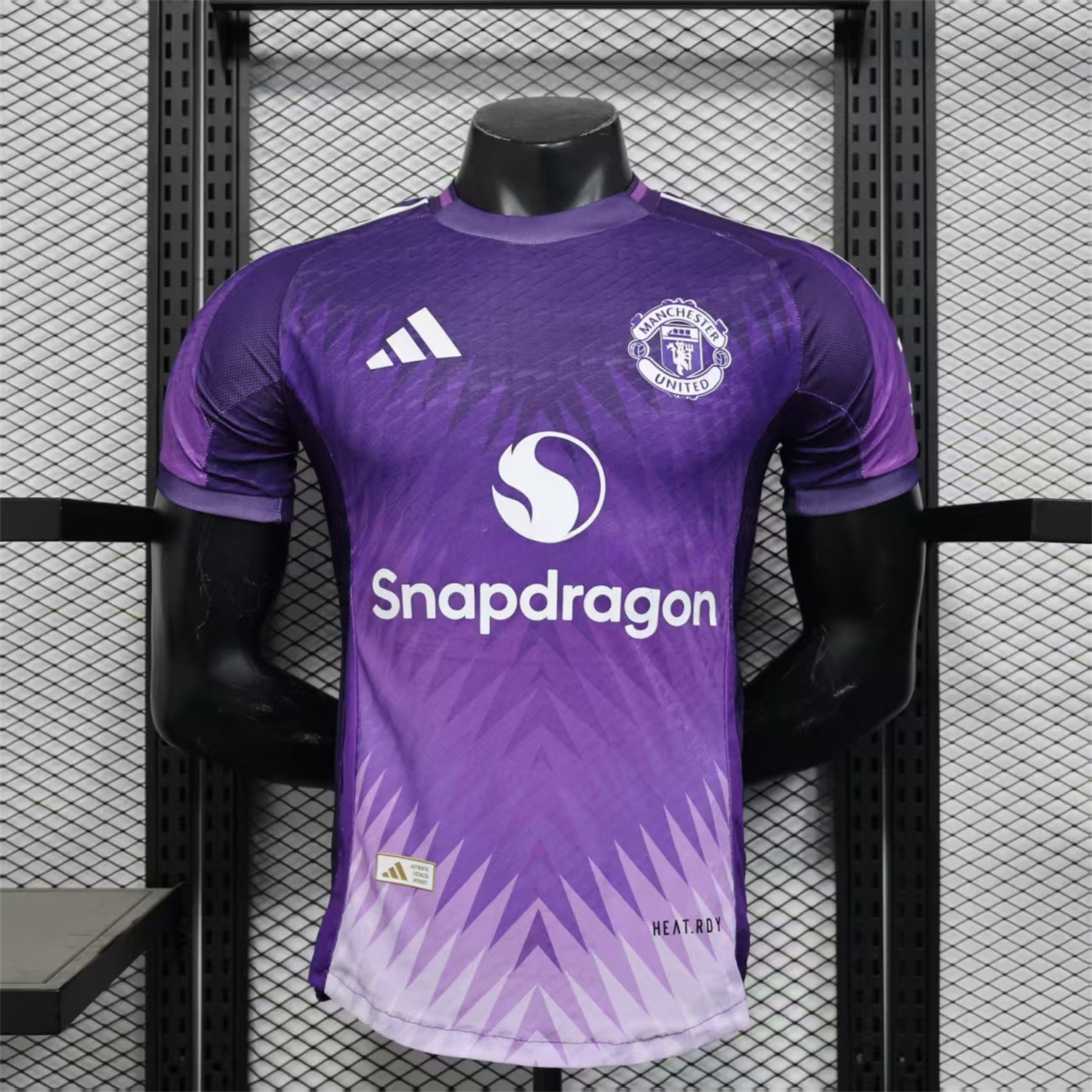 Manchester United 24-25 Purple Gradient Special Edition Jersey - Player Version - Unitedfutballjersey