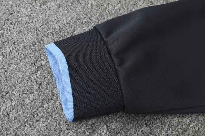 Napoli 23-24 Long Sleeve Training Set - Black - Unitedfutballjersey