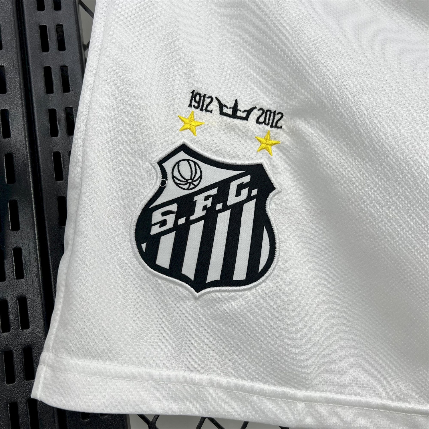 Retro Santos 2012 Home Shorts - Unitedfutballjersey