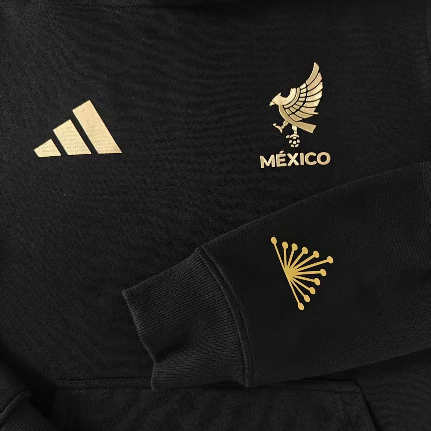 Mexico 2025 Gold Cup Black Special Edition Unisex Pullover Hoodie - Unitedfutballjersey